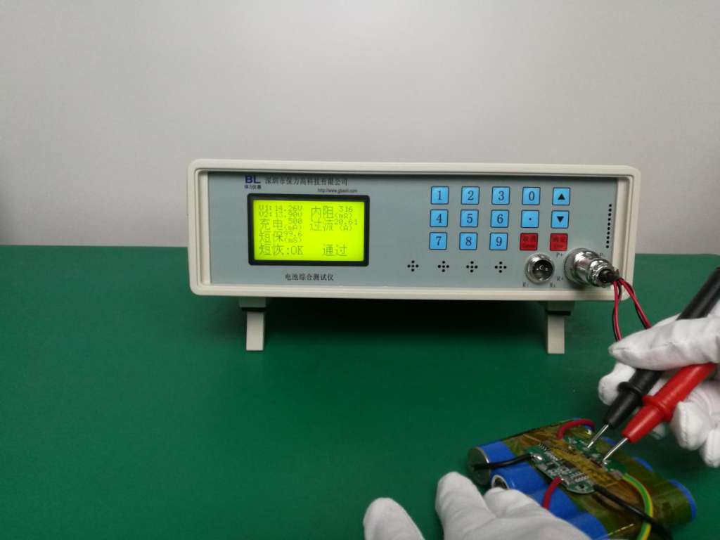 測試4串電池組